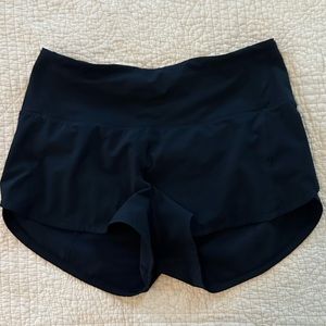 Lululemon speed up high rise short sz 6